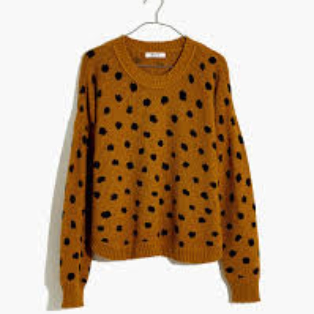 Madewell Painted Spot Sweater